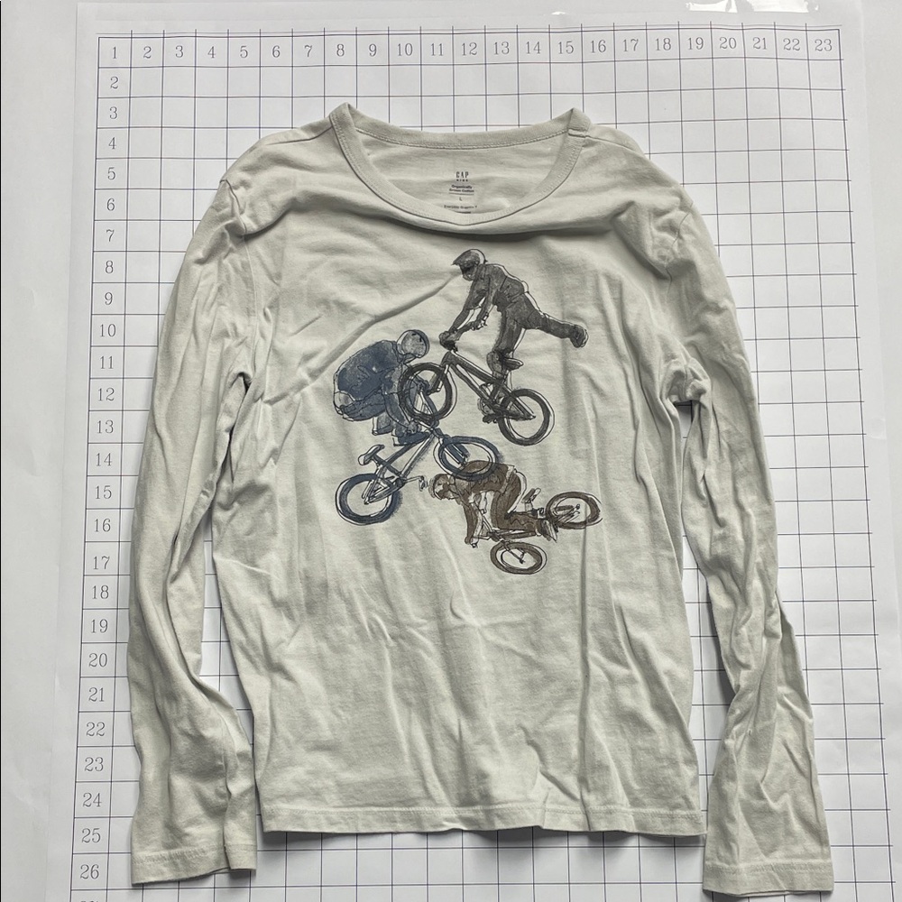 GAP Kids Cream Graphic T-Shirt